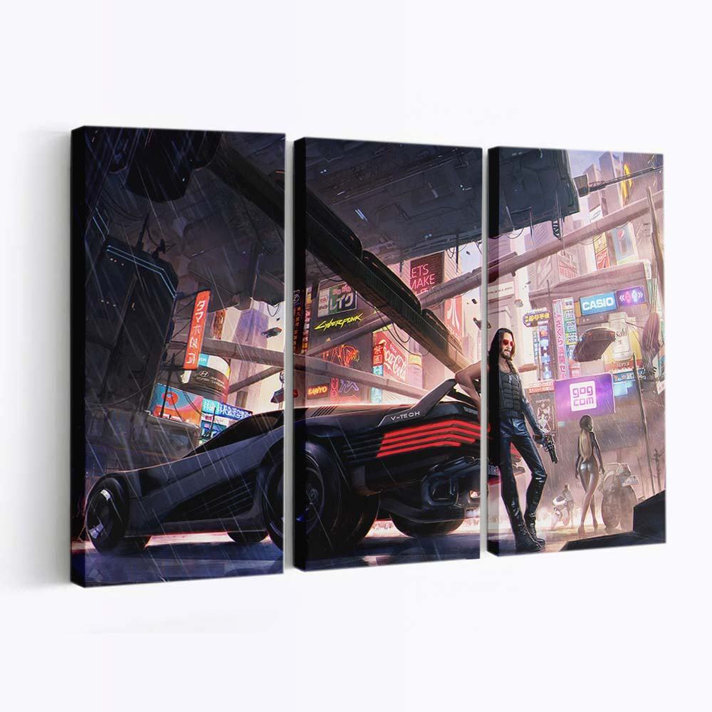 keanu reeves in cyberpunk 2077 4k ma